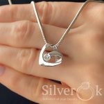 Підвіска Серце 7340 (Родована) - Зображення 2
