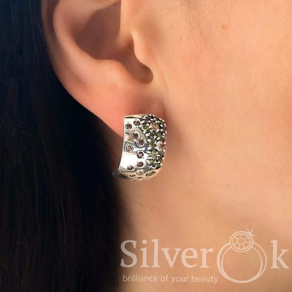 Сережки Ерідан 20186р (Родовані) - Зображення 2