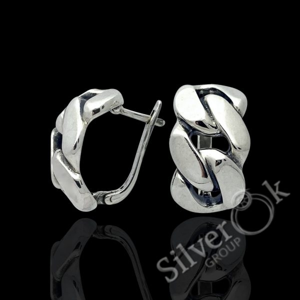 Сережки Ланцюг 2922о - Зображення 1