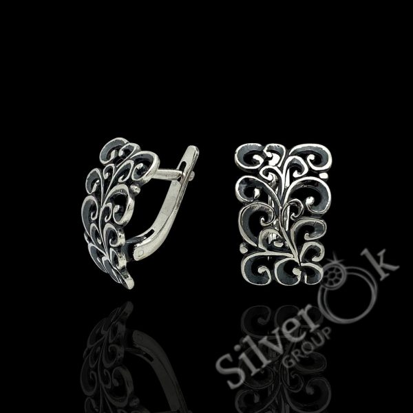 Сережки Світязь 2369о - Зображення 1