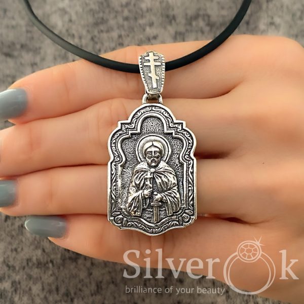 Підвіска Святий Олександр Невський 32057 - Зображення 2