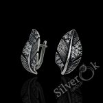 Сережки Перо 2015о