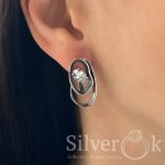 Сережки Фортія 20269о - Зображення 2