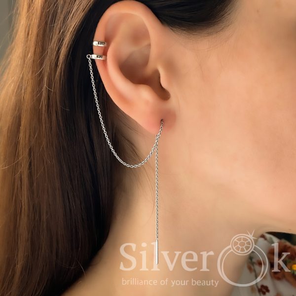 Моносережка з ланцюжком 4992 (Родована) - Зображення 2