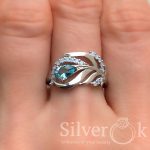 Каблучка Жар-Птиця 1812/1р (Родована) - Зображення 2