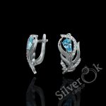 Сережки Жар-Птиця 2812р (Родовані)