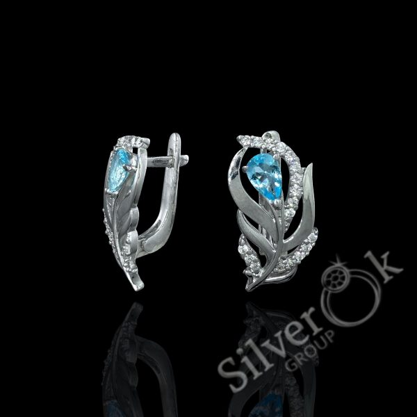 Сережки Жар-Птиця 2812р (Родовані) - Зображення 1