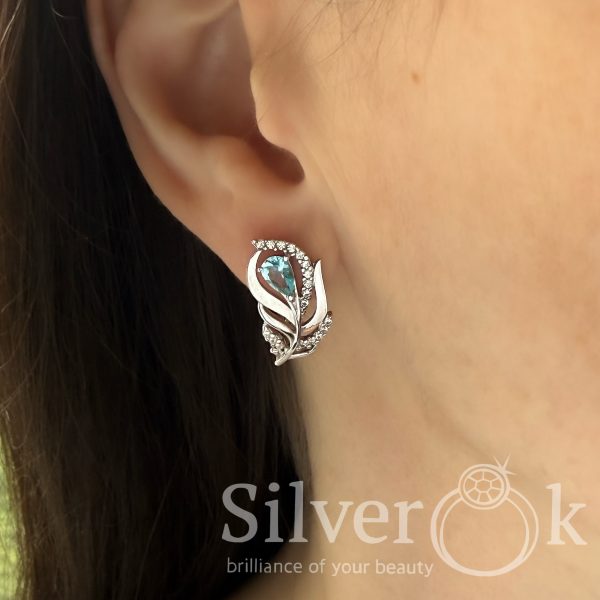 Сережки Жар-Птиця 2812р (Родовані) - Зображення 2