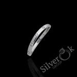 Каблучка дугоподібної форми 3888 (Родована)