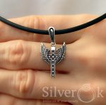 Хрестик з крилами 7300 - Зображення 2