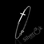 Браслет з Хрестиком 2081 (Родований)