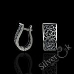 Сережки Розалія 2475о