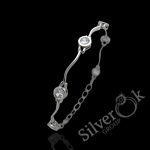 Браслет Нікта 40141р (Родований)