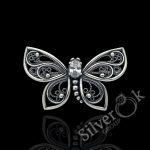 Брошка Метелик 9532