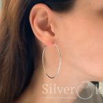 Сережки Конго (50мм) 2198/50р (Родовані) - Зображення 2