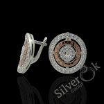 Сережки в стилі Болгарі 2456/1б