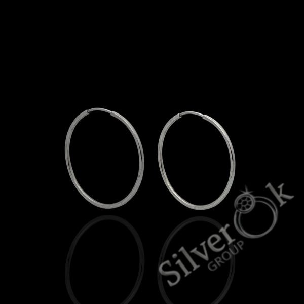 4737 Сережки Конго (20мм) 4737 (Родовані) - Зображення 1