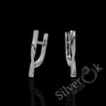 Сережки перекручені 4962 (Родовані)