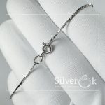 Ланцюжок Венеція (1мм) (Родований) - Зображення 3