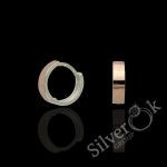 Сережки Шанс з золотою пластиною 2643зол