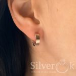 Сережки Шанс з золотою пластиною 2643зол - Зображення 2