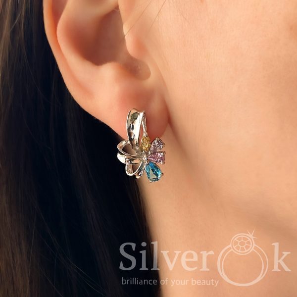 Сережки Бегонія 2975р (Родовані) - Зображення 2