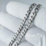 Ланцюжок Панцир (4мм) (Родований) - Зображення 2