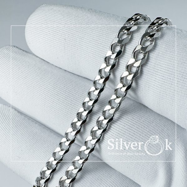 Ланцюжок Панцир (4мм) (Родований) - Зображення 2