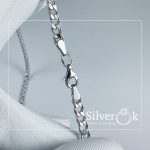 Ланцюжок Панцир (4мм) (Родований) - Зображення 3