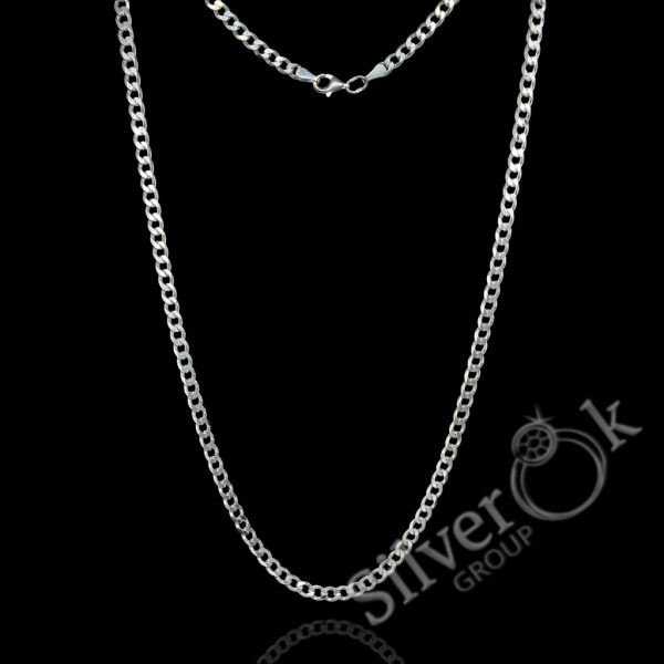 Ланцюжок Панцир (4мм) (Родований) - Зображення 1