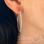 Сережки Конго з огранкою 20108 - Зображення 4