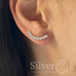 Сережки кафи 40022 (Родовані) - Зображення 2