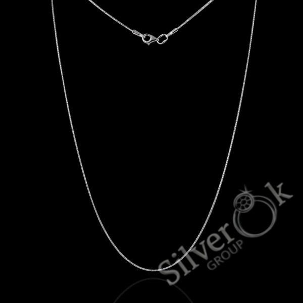 Ланцюжок Снейк (1мм) (Родований) - Зображення 1