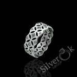 Каблучка з фіанітами 10355