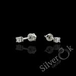 Мініатюрні сережки А-72128 (Родовані)