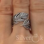 Каблучка Перо А-81061 - Зображення 2