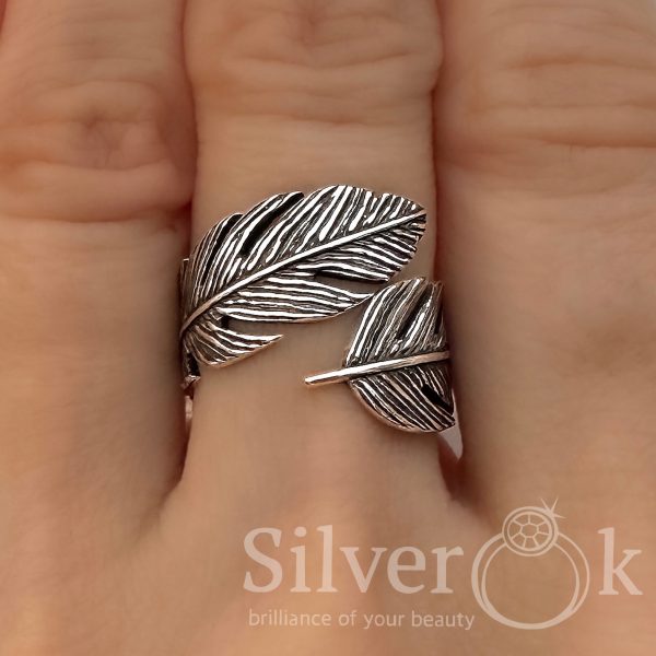 Каблучка Перо А-81061 - Зображення 2