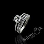 Потрійна каблучка А-81523 (Родована)