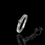 Каблучка з фіанітом А-81561 (Родована)