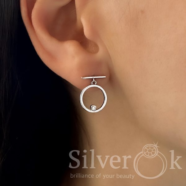 Стильні сережки А-82806 (Родовані) - Зображення 2