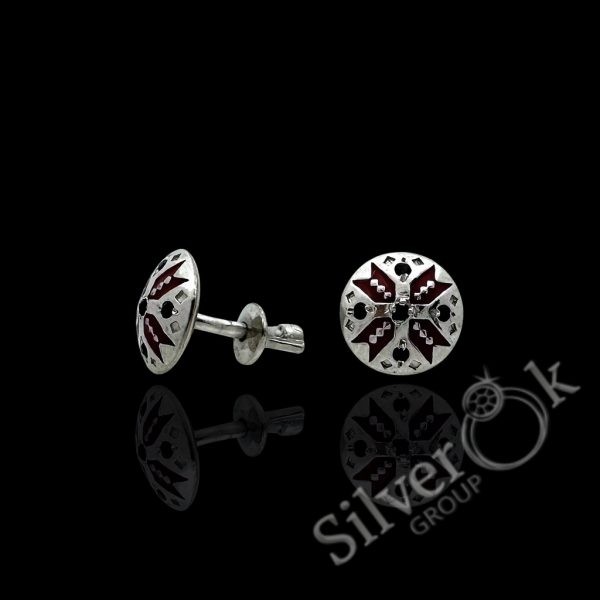 Сережки Вишиванка А-82881 (Родовані) - Зображення 1