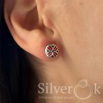 Сережки Вишиванка А-82881 (Родовані) - Зображення 2