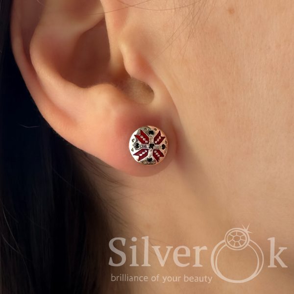 Сережки Вишиванка А-82881 (Родовані) - Зображення 2
