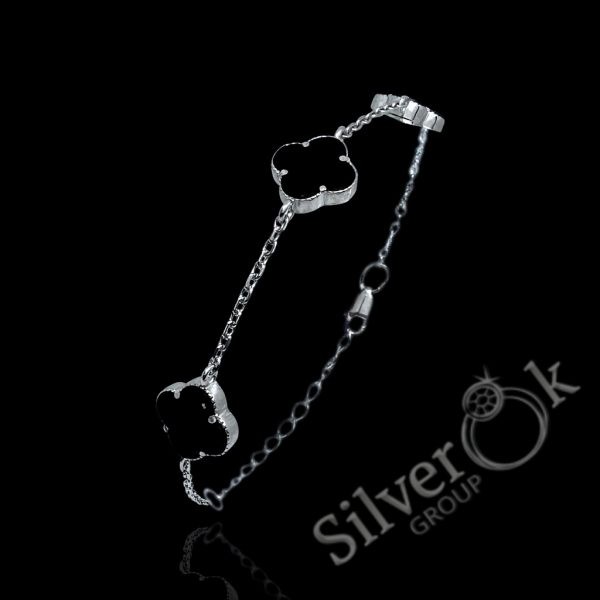 Стильний браслет А-75128 (Родований) - Зображення 1