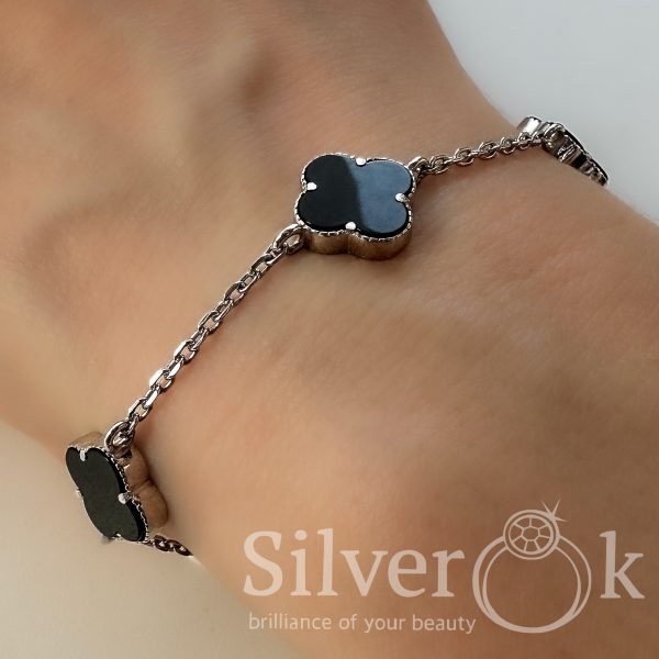 Стильний браслет А-75128 (Родований) - Зображення 2