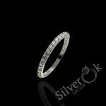 Каблучка з фіанітами А-81565 (Родована)