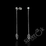 Сережки з Пером А-82061