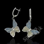 Сережки з великими Метеликами 34107/2