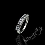 Каблучка з фіанітами А-81070 (Родована)