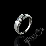 Каблучка з фіанітом А-81720 (Родована)